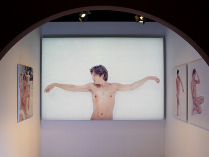 Pazza idea. Beyond ‘68 Pop icons in Angelo Frontoni’s photography, exhibition view. Courtesy of Museo Nazionale del Cinema