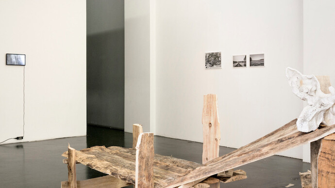 Daniele Girardi, Exhibition view. Courtesy of Otto Zoo