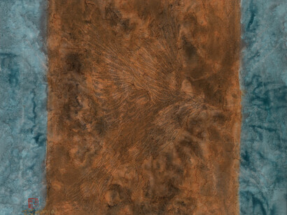 Wang Ai, Bird 2, 2014, 67 x 79 cm, Mixed technique on rice paper