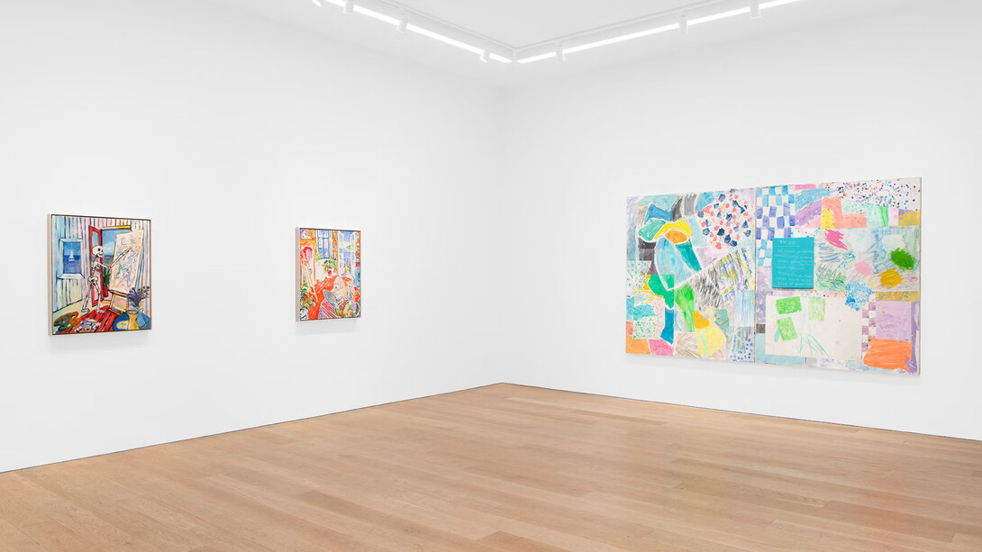 Scott Reeder, Ideas (cont.), exhibition view. Courtesy of Canada Gallery