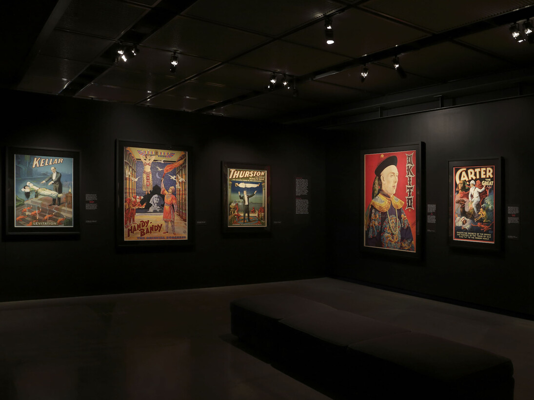 Illusions, The Art of Magic, Exhibition view. Courtesy of McCord Museum