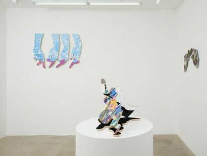 Total Knockout, Exhibition view. Courtesy of Anat Ebgi