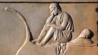 I sette sapienti greci: Talete di Mileto, Pittaco di Minene, Biante di Priene, Solone d'Atene, Cleobulo di Lindo, Misone Cheneo e Chilone di Lacedemone