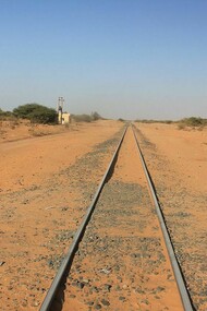 Meroe, ferrovie Sudan binario unico a scartamento ridotto