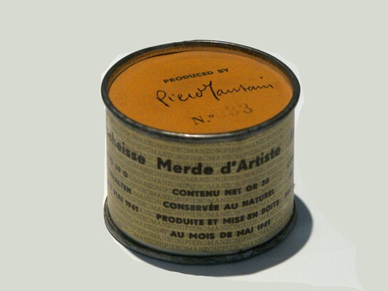"Merda D'artista", Piero Manzoni, 1961