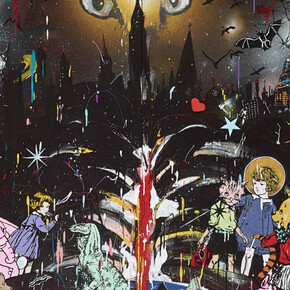 Waxploitation Stories For Ways & Means. Courtesy of Corey Helford Gallery 