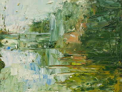 Judy Buxton, Buxton, Autumn Riverbanks II