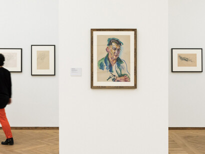 Anton Kolig, Exhibition view. Courtesy of Leopold Museum