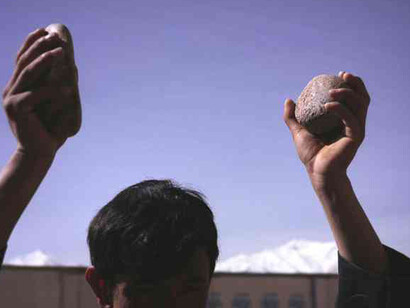 Clapping with Stones. Courtesy of The Rubin Museum of Art