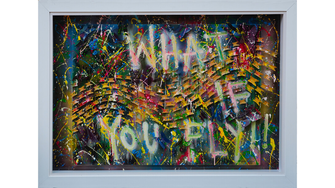 Michelle Poonawalla, What if you fly!, 2019. Courtesy of Tao Art Gallery