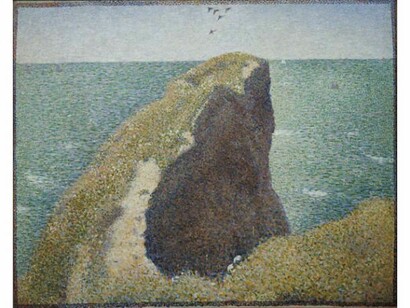 Georges Seurat, Le Bec du Hoc, Grandcamp 1885, © Tate