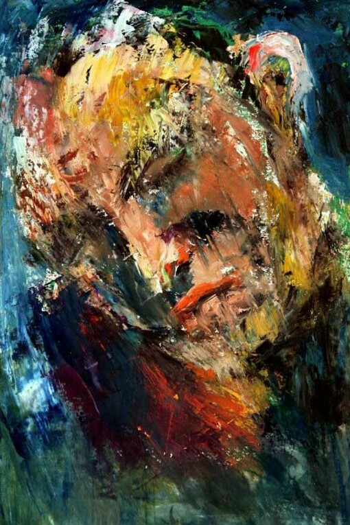 Morris Nitsun, Man with closed eyes