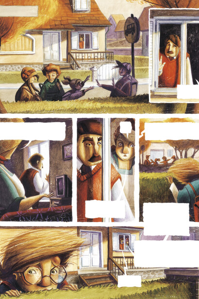 Illustration from "Le Coeur de l'Ombre"