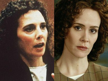 Marcia Clark and  Sarah Paulson