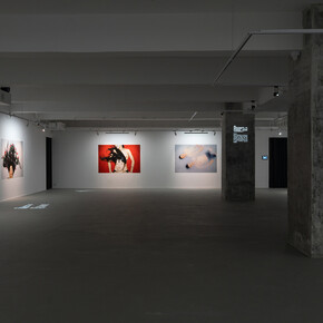 Lin Zhipeng (No.223), Relationship duplicates, exhibition view. Courtesy of de Sarthe Gallery