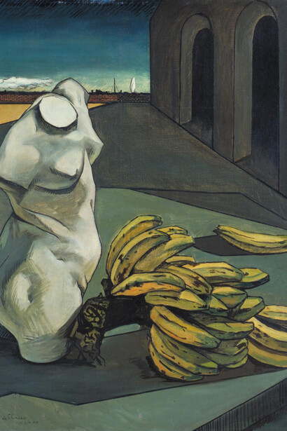 Giorgio de Chirico. The Song of Love, 1914. Oil on canvas