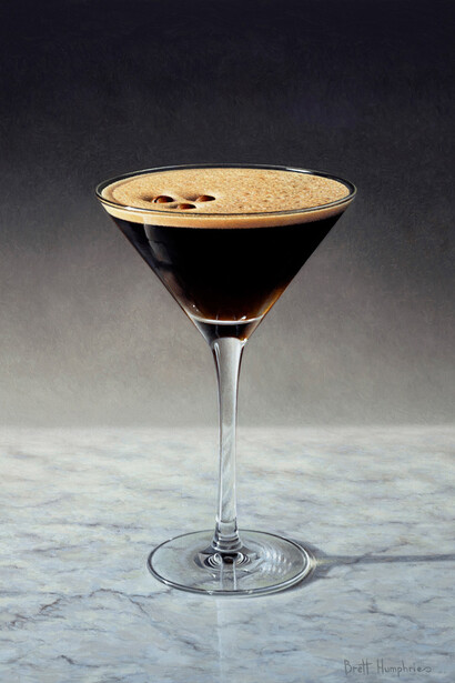 Brett Humphries, Espresso martini, 2024. Courtesy of Catto Gallery 