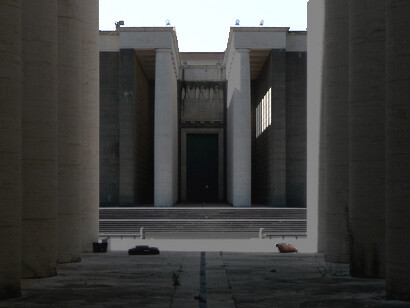 Pietro Aschieri, Cesare Pascoletti, Gino Peressutti, Domenico Bernardini, Palazzo per la Mostra della Romanità