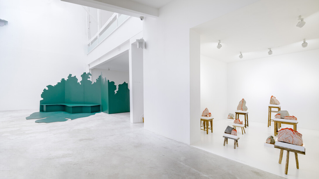 Sophie Whettnall, InVisible, exhibition view. Courtesy of Michel Rein Gallery