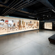 Émile Guimet Gallery, exhibition view. Courtesy of Musée des Confluences