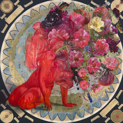 Firelei Báez, Atabey (or change the body that destroys me), 2024. Courtesy of Hauser & Wirth