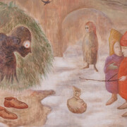 Leonora Carrington, Eye witness (detail), 1987. Courtesy of Lehmann Maupin