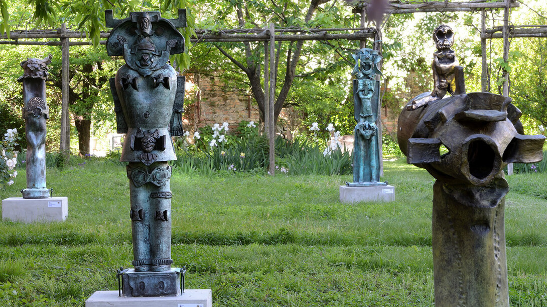 Roberto Sebastian Matta. Sculture, Giardino di Palazzo Soranzo Cappello, Venezia