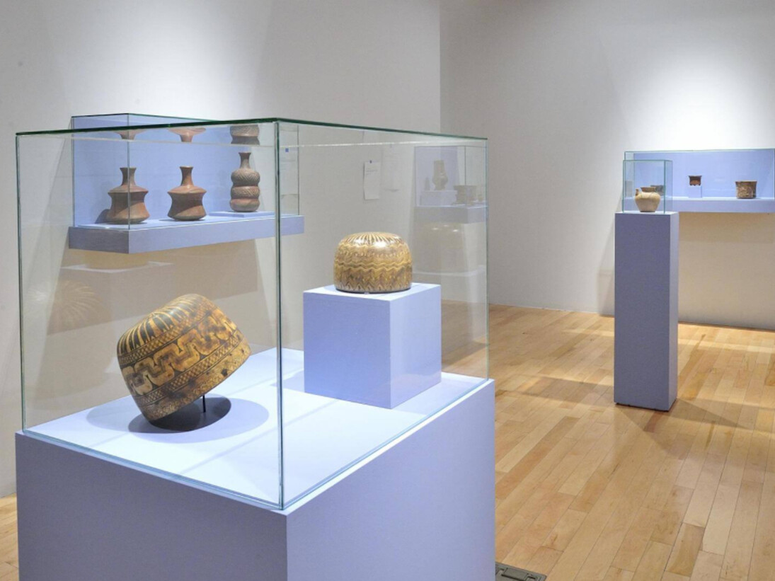 Vislumbres de la bóveda, Exhibition view. Courtesy of Museo Amparo 