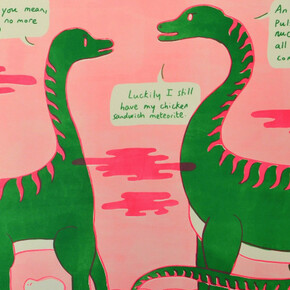 Think Like A Billionaire. Courtesy of Under Construction Gallery