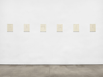 Carl Andre, exhibition view. Courtesy of Paula Cooper Gallery