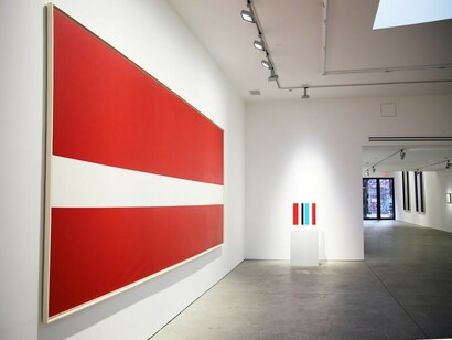 1959-1963 American Pioneers, Exhibition view. Courtesy of Richard Taittinger Gallery
