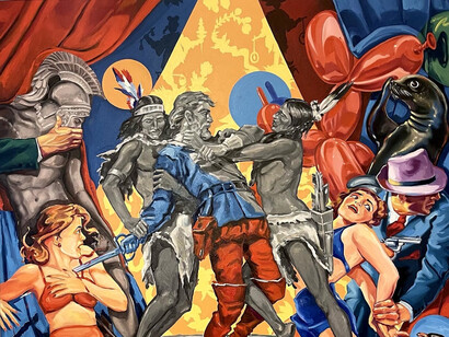 Ciro Quintana, A brief history of my american dream. Cortesía de la Galería Conde Contemporary 