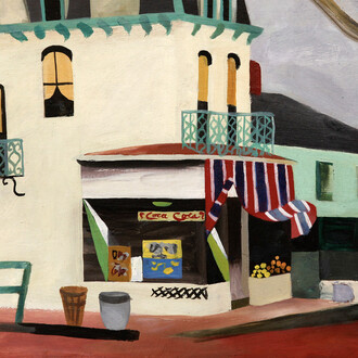 Betty Lane, Stonybrook (detail), 1947. Courtesy of Marc Selwyn Fine Art
