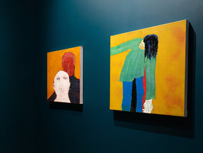 Liu Shuishi, Existential, being, exhibition view. Courtesy of Isabel Sullivan Gallery