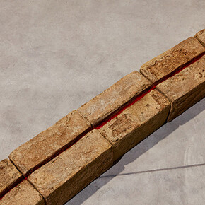 Sheela Gowda
And that is no lie, 2015
Installation view, Pérez Art Museum, Miami, 2015 Courtesy the artist and Pérez Art Museum, Miami Photo: Oriol Tarridas