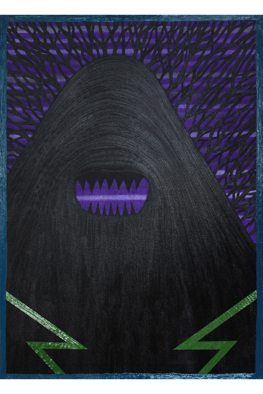 Morrison, Alex Gene 'Demon', 2014, Acrylic & oil on canvas, 90 x 65 cm