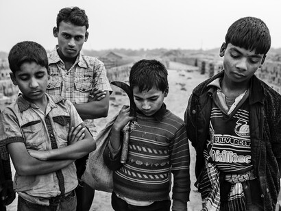 Children forced to work