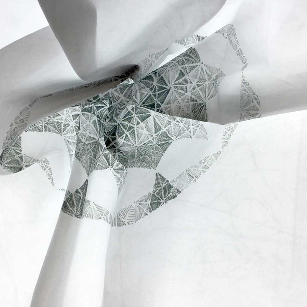 Stack (after Cheung), Pen on Paper. Courtesy of The Foundry Gallery 