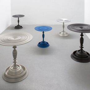 Sebastian Brajkovic. Vanishing Point, vue de l'exposition, Courtesy Carpenters Workshop Gallery
