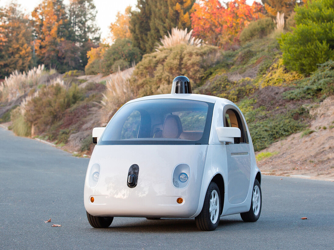 Google Self-Driving Car, Photo by Gordon De Los Santos