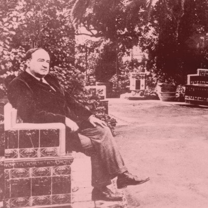 Vicente Blasco Ibáñez en Fontana Rosa