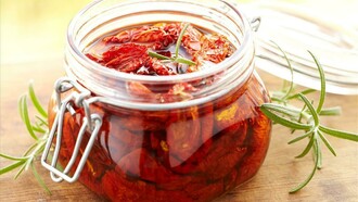 Tomates séchées confites