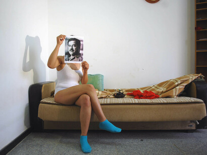 Jamal Penjweny. Work from the series Saddam is Here. 2010.
Photograph. 23 2/3 × 31 1/2″ (60 × 80 cm). Courtesy the artist
