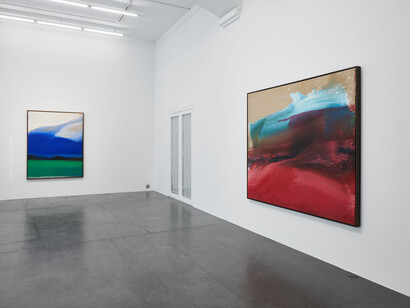 Ed Clark, Paint is the subject, exhibition view. Courtesy of Hauser & Wirth