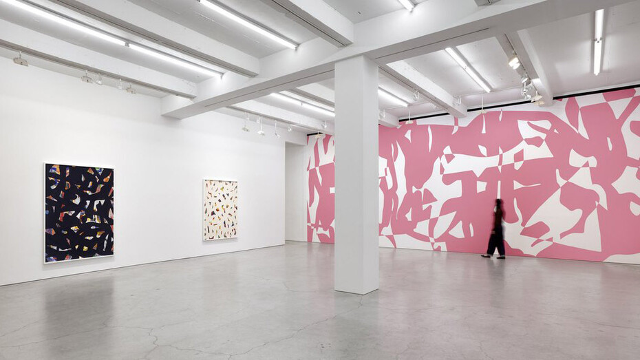 Arturo Herrera, exhibition view. Courtesy of Sikkema Malloy Jenkins Gallery