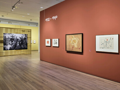 Kosmos Klee, Die sammlung, ausstellungsansicht. Mit freundlicher genehmigung des Zentrum Paul Klee