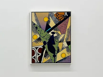 D. Jack Solomon, All in good time, exhibition view. Courtesy of Kathryn Markel Fine Arts