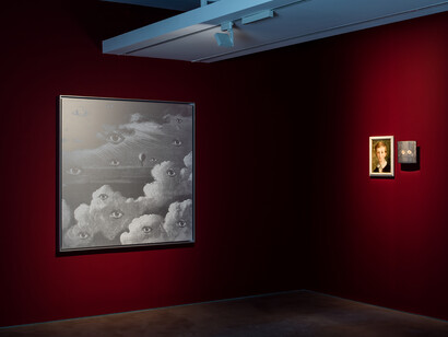 Laurent Grasso: The Panoptes Project at Olivier Malingue, London. Photo: Marcus Peel. 