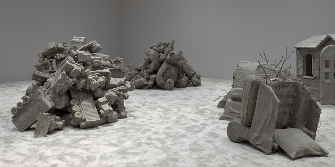 Josh Kline. Civil War. Courtesy of Modern Art