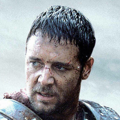 Russell Crowe en «Gladiator» (2000) 